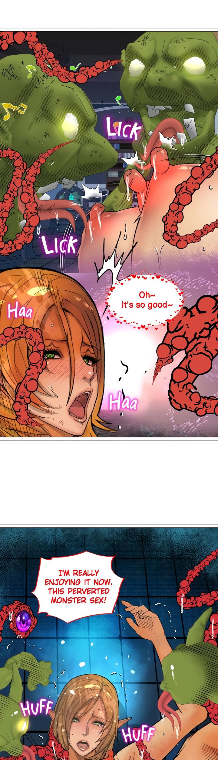 The DARK ELF QUEEN and the SLAVE ORC Chapter 26 Page 24