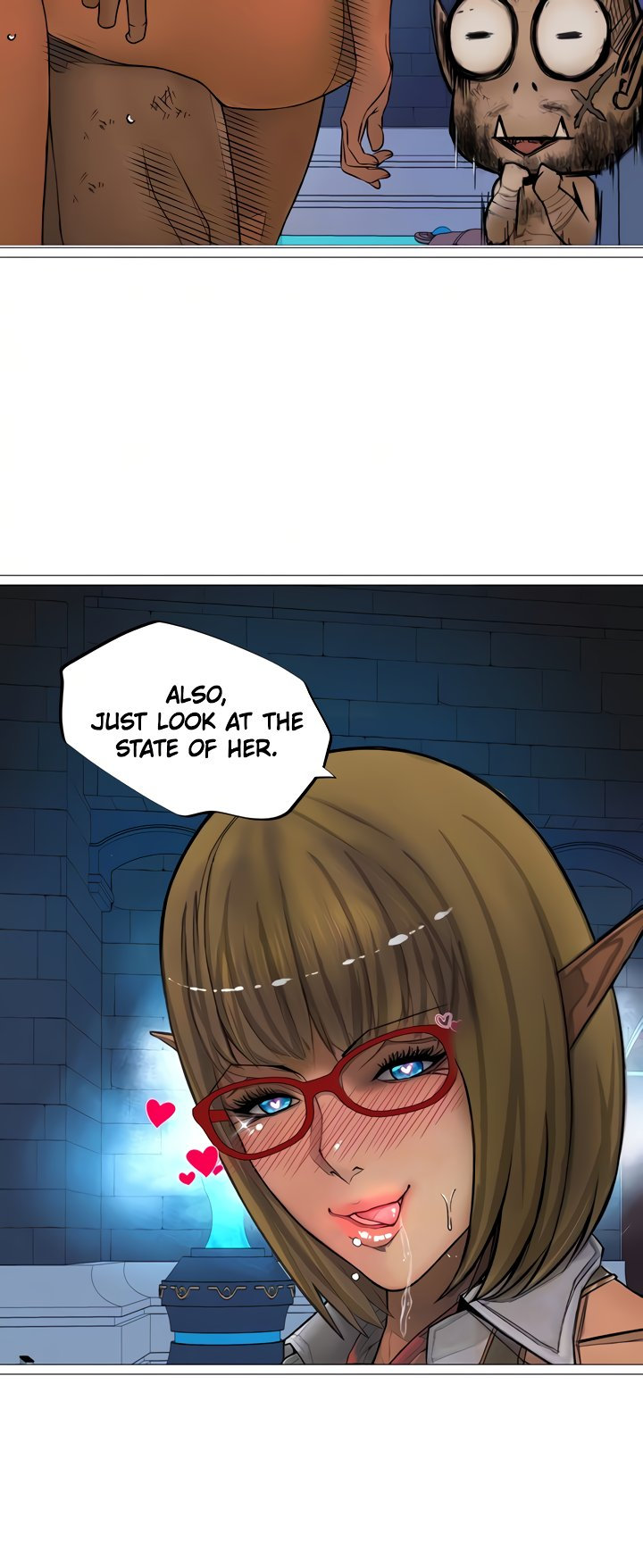 The DARK ELF QUEEN and the SLAVE ORC Chapter 26 Page 32