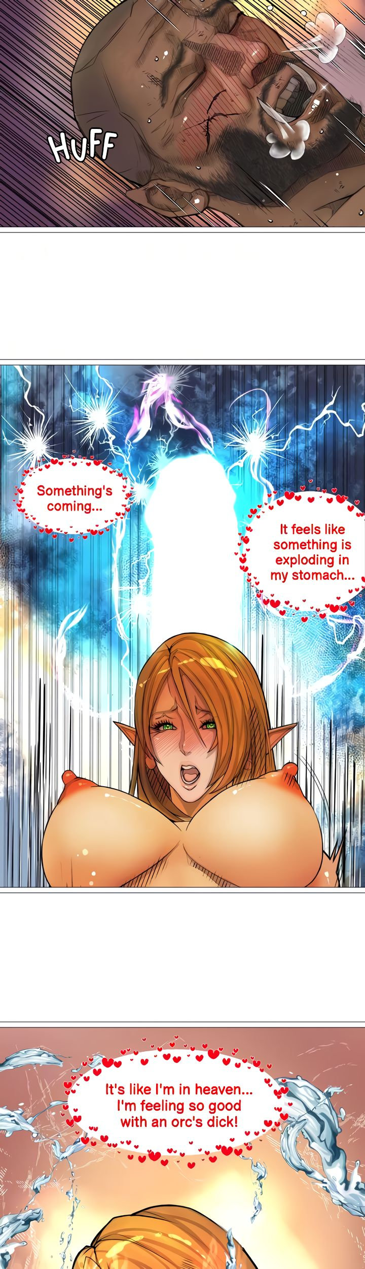 The DARK ELF QUEEN and the SLAVE ORC Chapter 27 Page 20