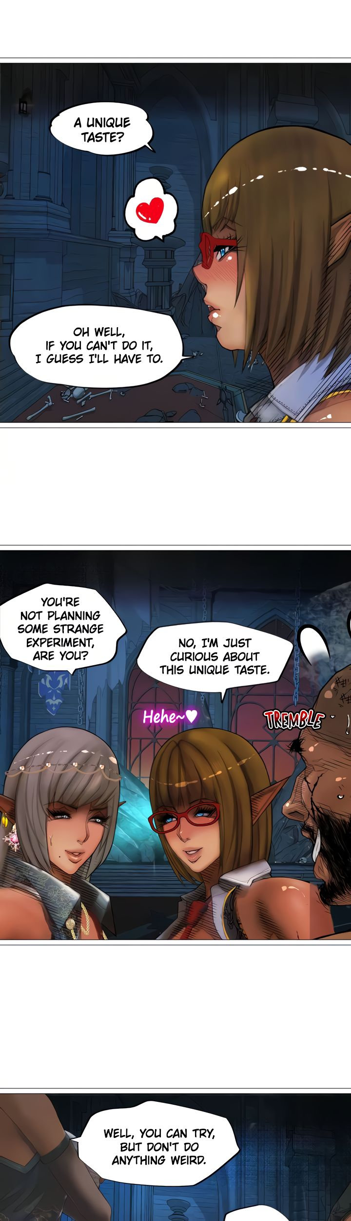 The DARK ELF QUEEN and the SLAVE ORC Chapter 27 Page 31
