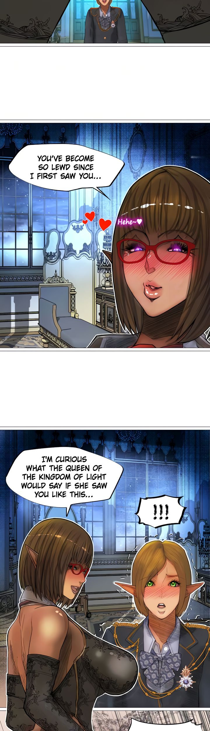 The DARK ELF QUEEN and the SLAVE ORC Chapter 28 Page 11