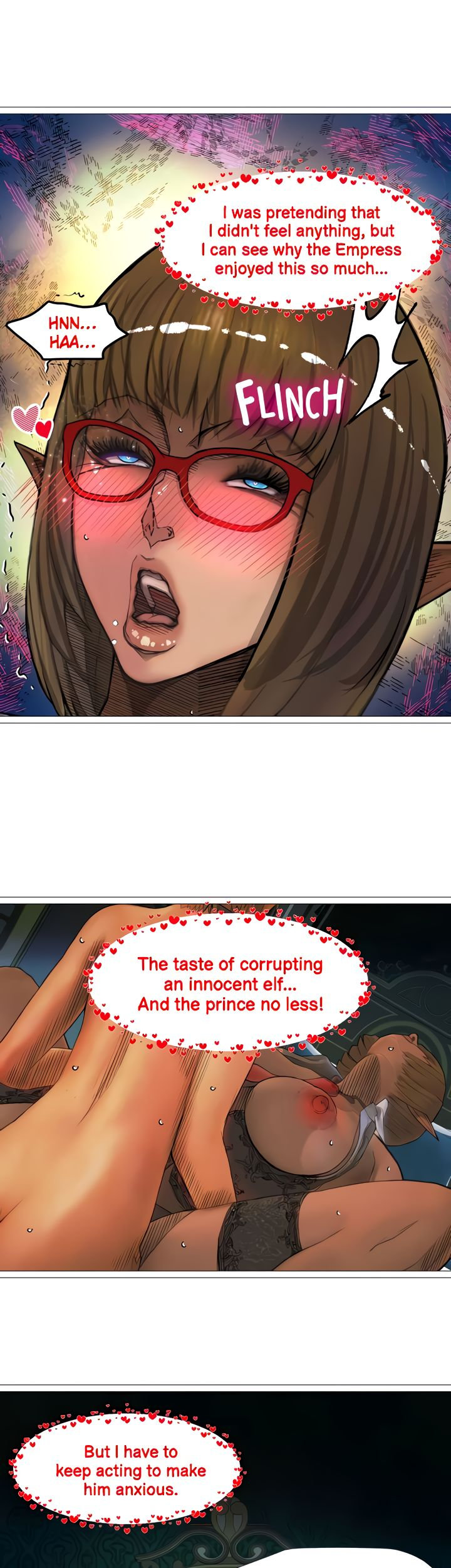 The DARK ELF QUEEN and the SLAVE ORC Chapter 28 Page 23