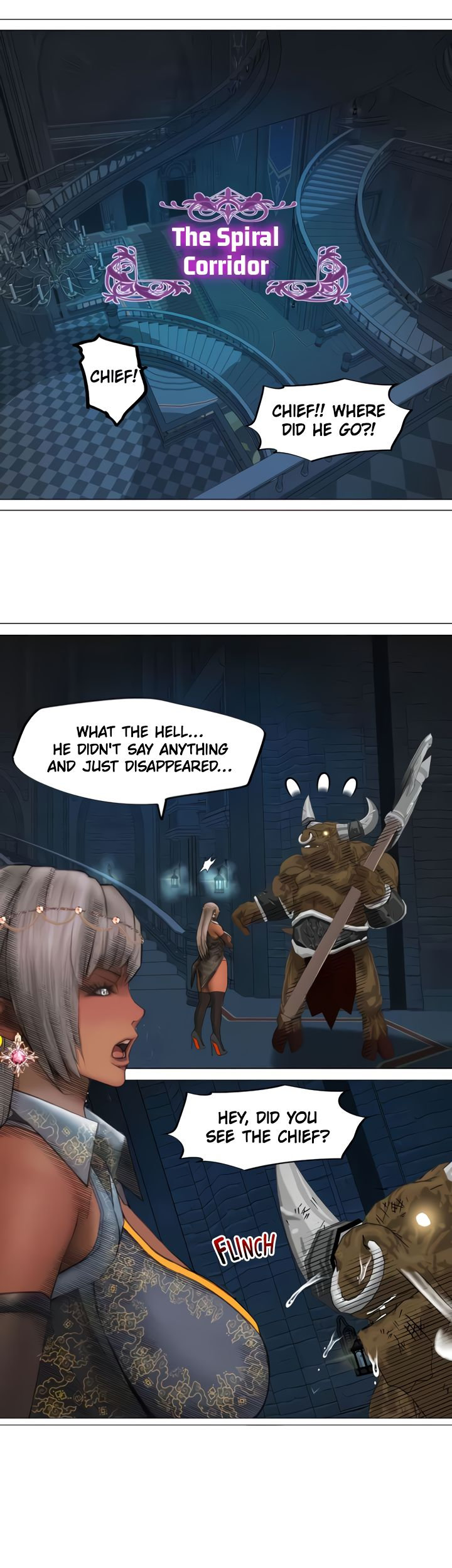 The DARK ELF QUEEN and the SLAVE ORC Chapter 28 Page 29