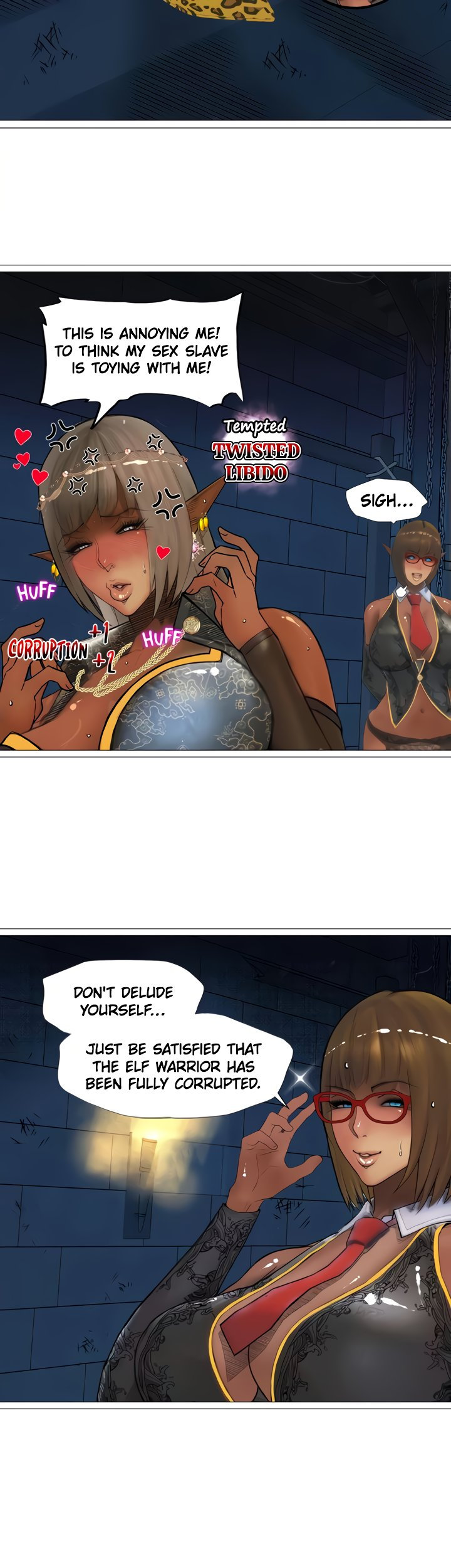 The DARK ELF QUEEN and the SLAVE ORC Chapter 29 Page 22