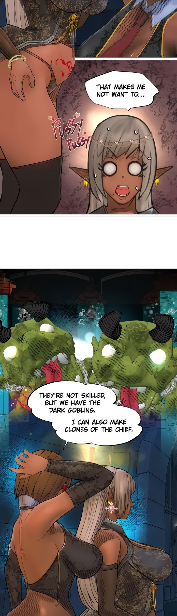 The DARK ELF QUEEN and the SLAVE ORC Chapter 29 Page 26