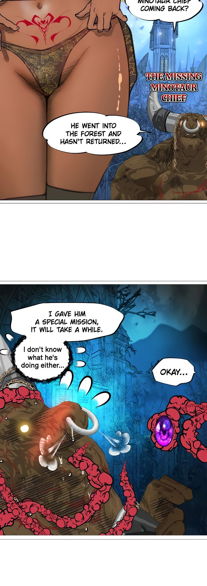 The DARK ELF QUEEN and the SLAVE ORC Chapter 29 Page 3