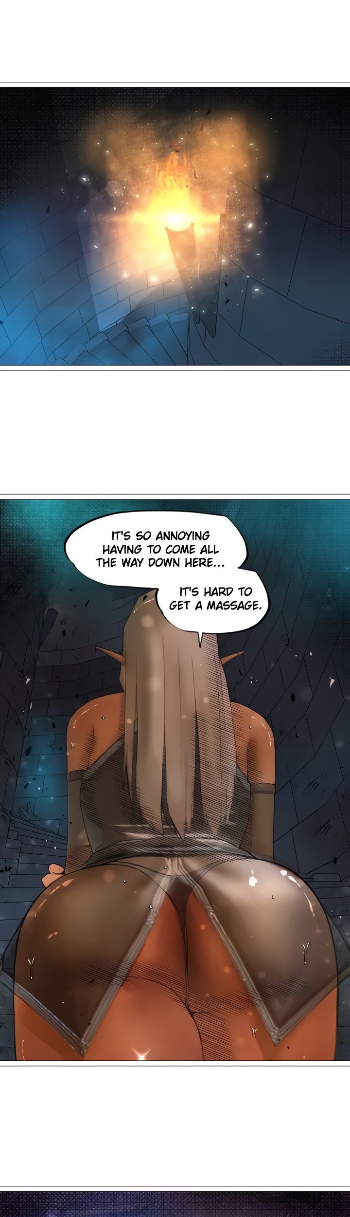 The DARK ELF QUEEN and the SLAVE ORC Chapter 29 Page 4
