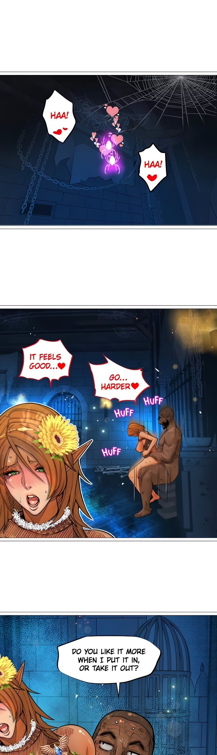 The DARK ELF QUEEN and the SLAVE ORC Chapter 29 Page 9