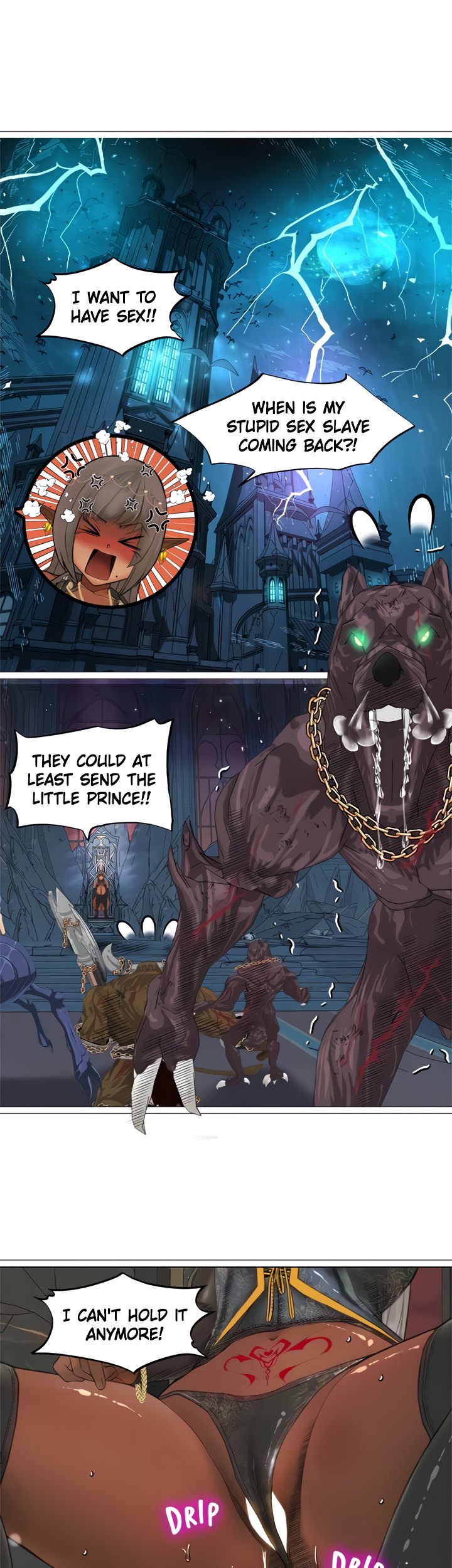 The DARK ELF QUEEN and the SLAVE ORC Chapter 30 Page 22
