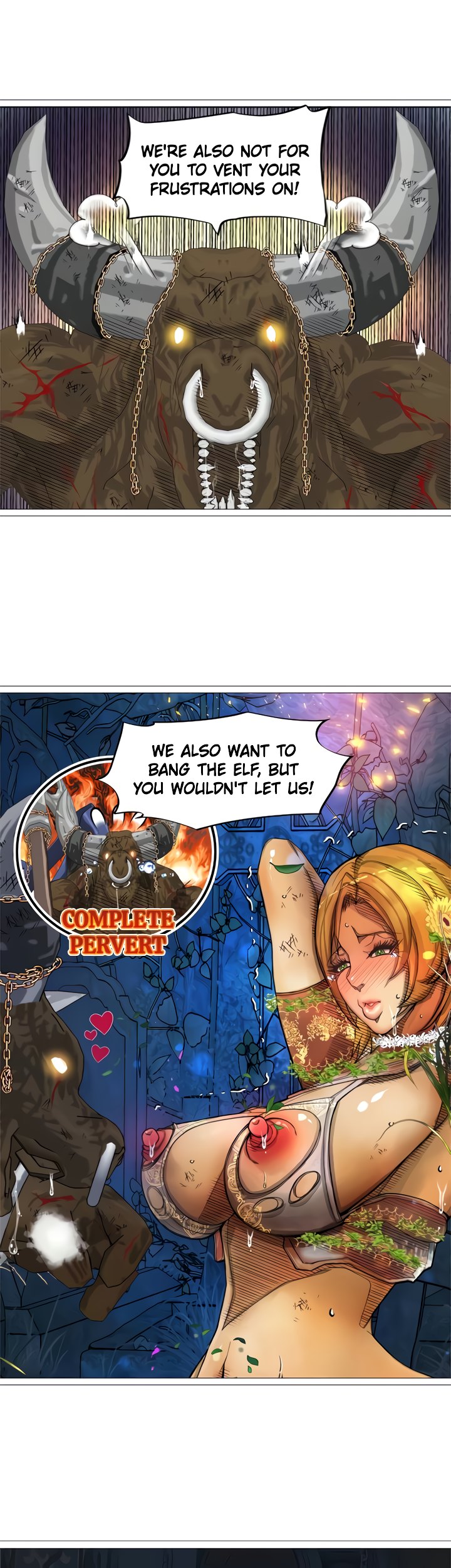 The DARK ELF QUEEN and the SLAVE ORC Chapter 30 Page 26