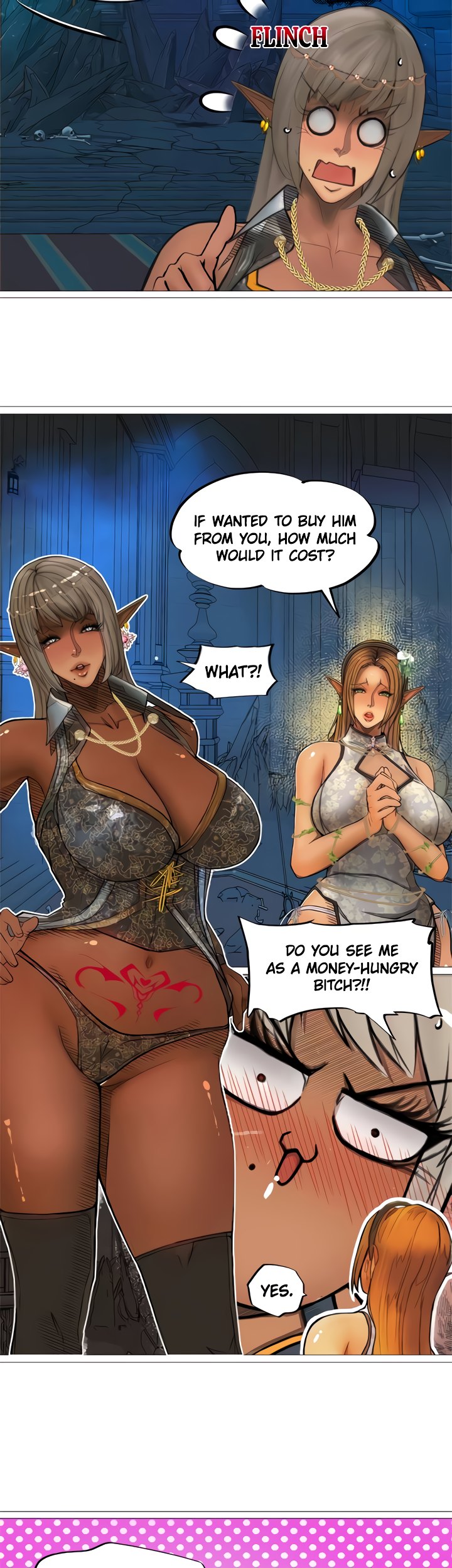 The DARK ELF QUEEN and the SLAVE ORC Chapter 31 Page 15