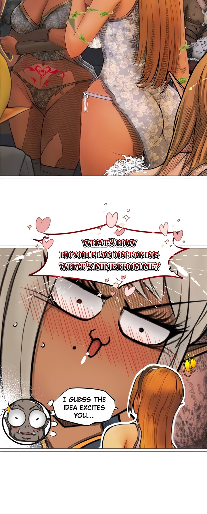 The DARK ELF QUEEN and the SLAVE ORC Chapter 31 Page 9