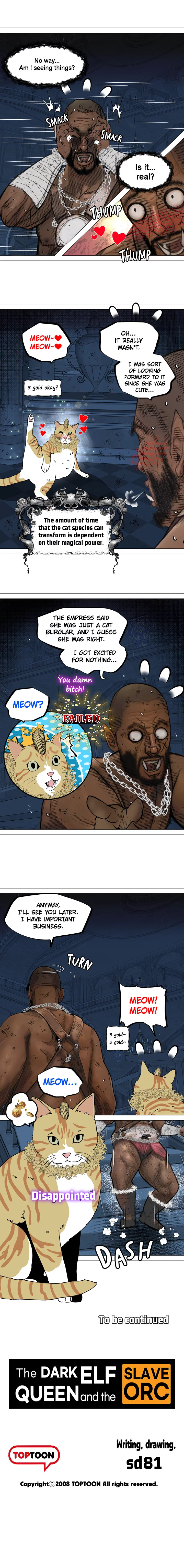 The DARK ELF QUEEN and the SLAVE ORC Chapter 6 Page 15