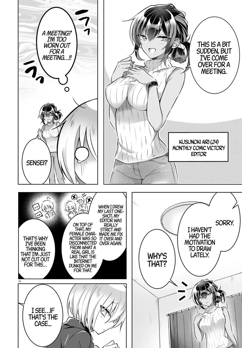 Kasshoku Henshuu-san to Shota Mangaka Chapter 1 Page 10