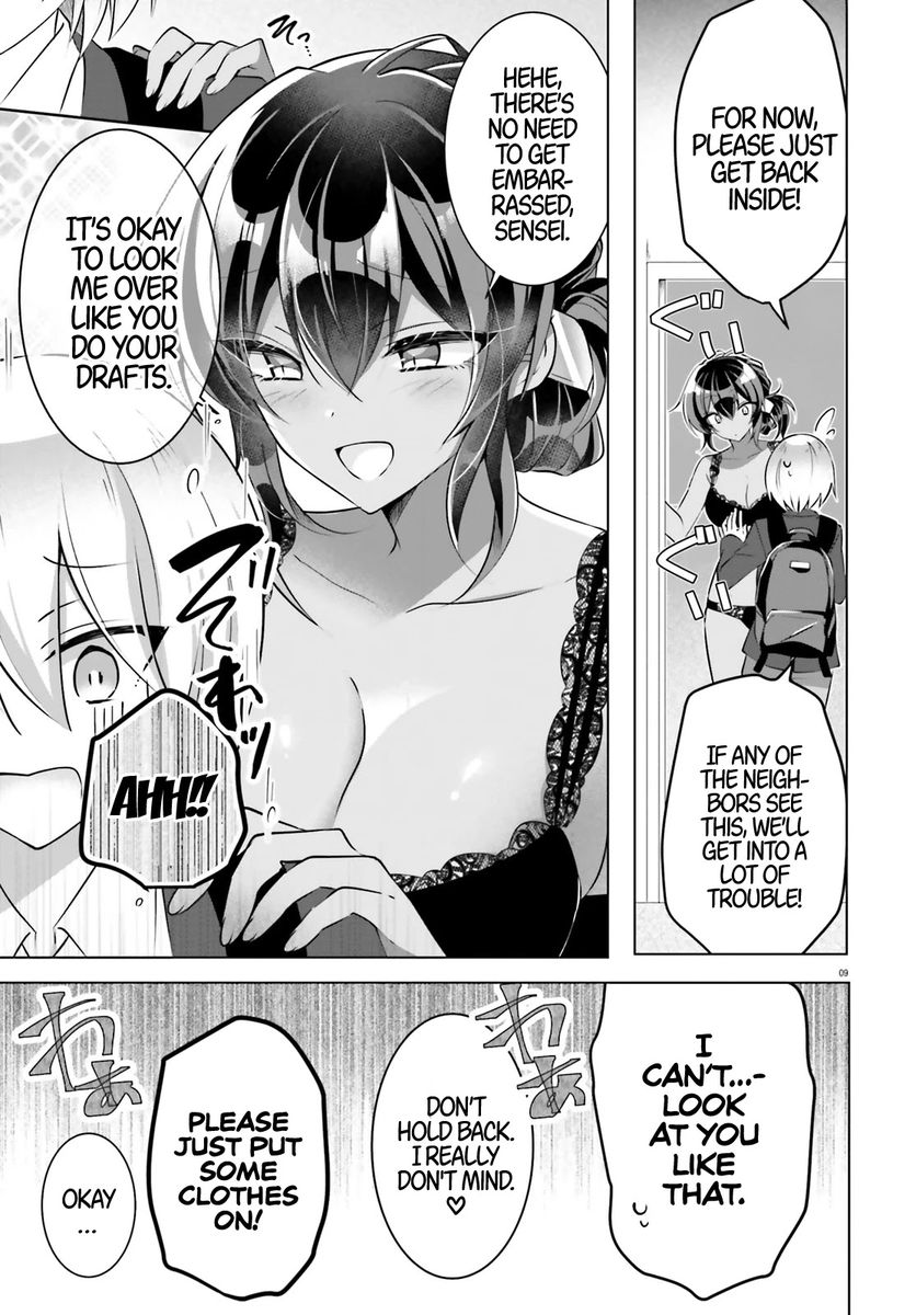 Kasshoku Henshuu-san to Shota Mangaka Chapter 1 Page 9