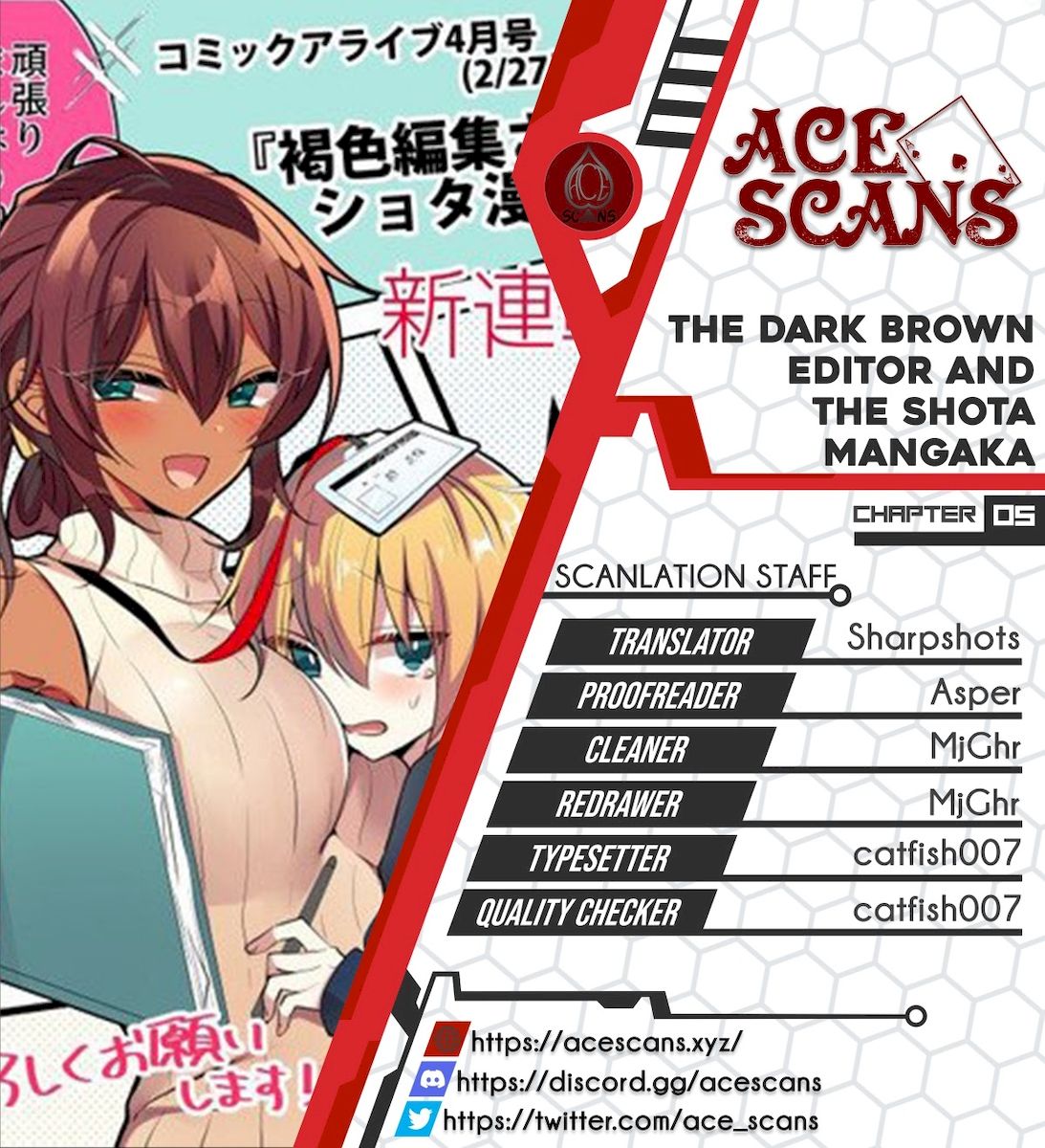 Kasshoku Henshuu-san to Shota Mangaka Chapter 5 Page 1
