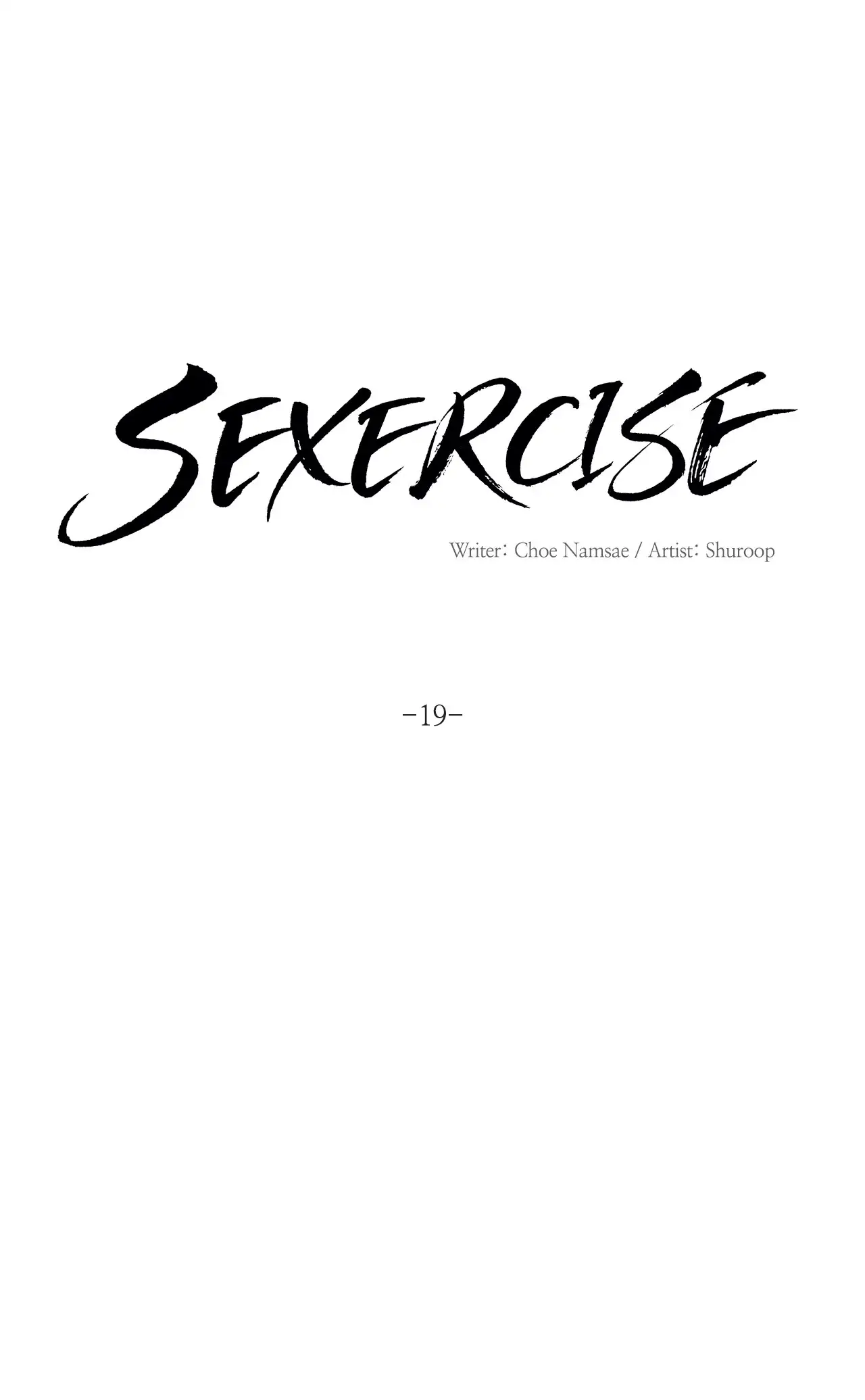 Sexercise Chapter 19 Page 1