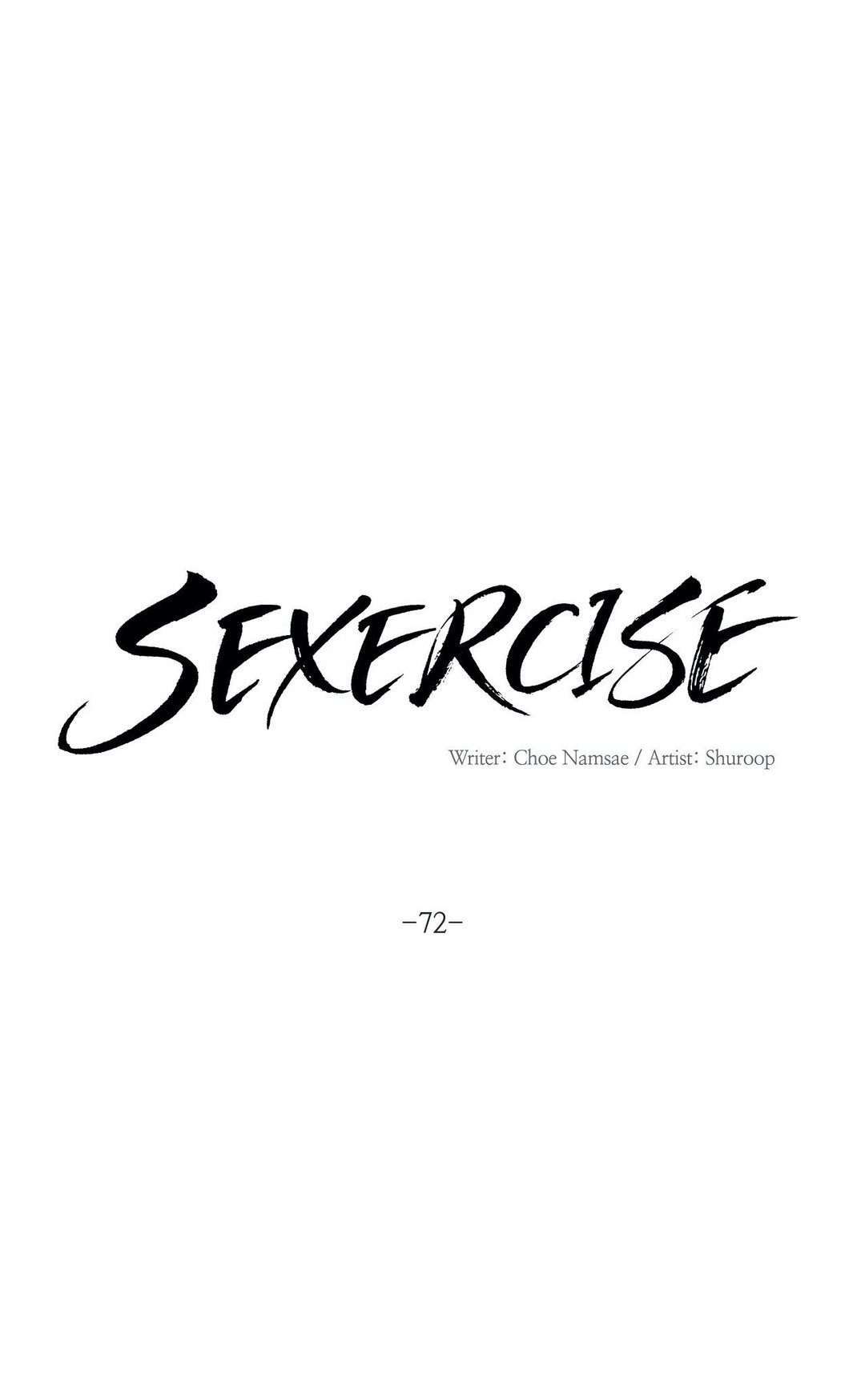 Sexercise Chapter 72 Page 1