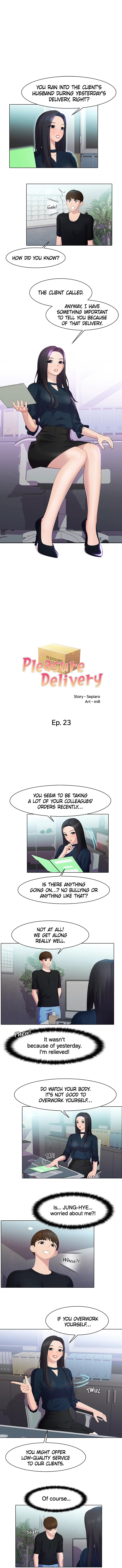Pleasure Delivery Chapter 23 Page 1