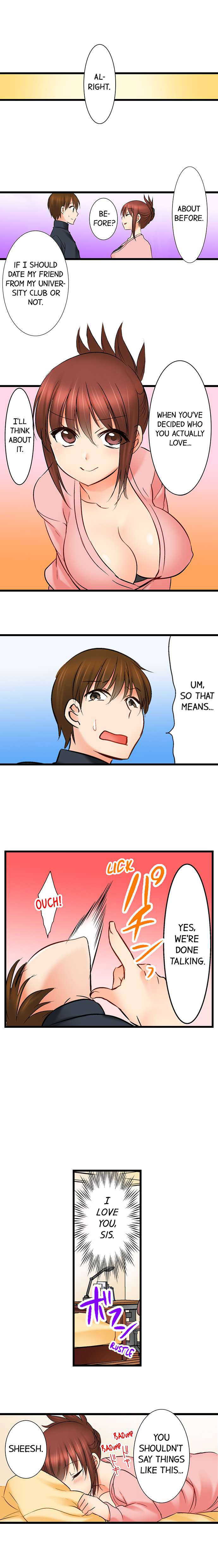 Touching My Older Sister Under the Table Chapter 21 Page 8
